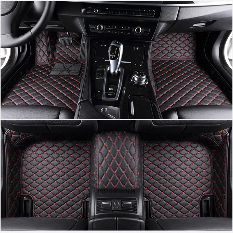 5 Posti Tappetini Auto Pavimento Per Mercedes-Benz A-Klasse C-Klasse E-Klasse G-Klasse S-Klasse 2000-2021 Accessori Auto Tappeti Copertura