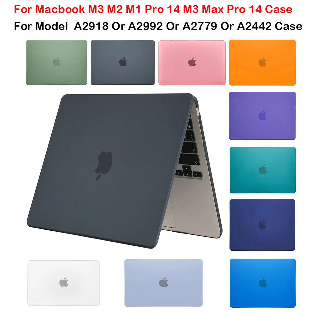 La Più Recente Custodia Per Laptop Per 2023 Macbook M3 M2 M1 Pro 14 A2992 Custodia M3 Max Pro 14 Custodia Per Macbook Pro 14 A2918 A2779 A2442 Custodi