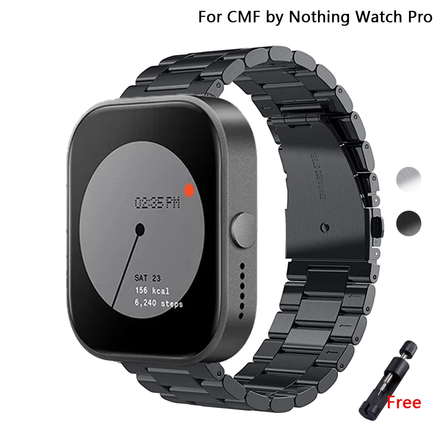 Cinturino In Metallo Per Cmf By Nut Watch Pro Smartwatch Cinturino In Acciaio Inossidabile Per Orologio Cmf Pro