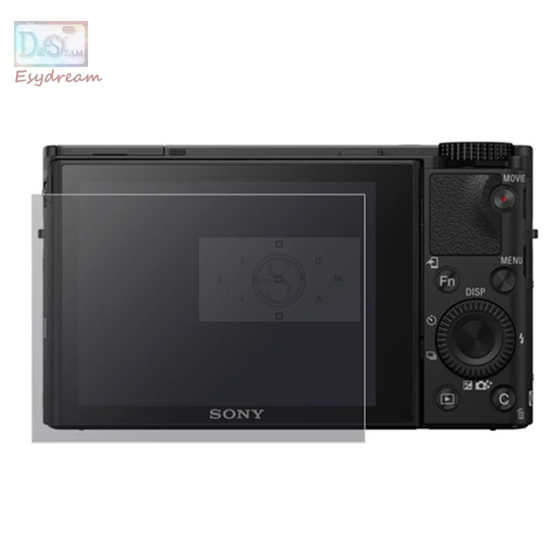 Cover Protettiva Per Schermo Lcd In Vetro Temperato Autoadesivo Per Sony Rx100 Mark Ii Iv V Vi M3 M4 M5 M6 Rx-100 Rx10Ii Rx1R Zv1 Zv-1F