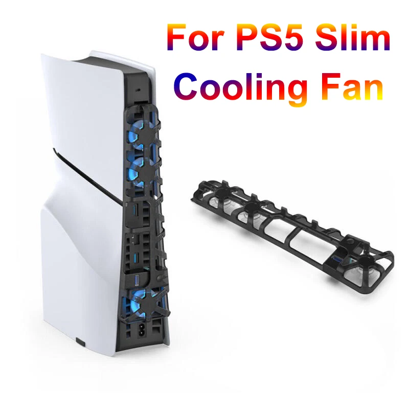 Per Ventole Di Raffreddamento Della Console Sottile Ps5 Ventola Silenziosa Con Luce A Led 3 Ventole Sistema Di Raffreddamento Del Dispositivo Di Raffr