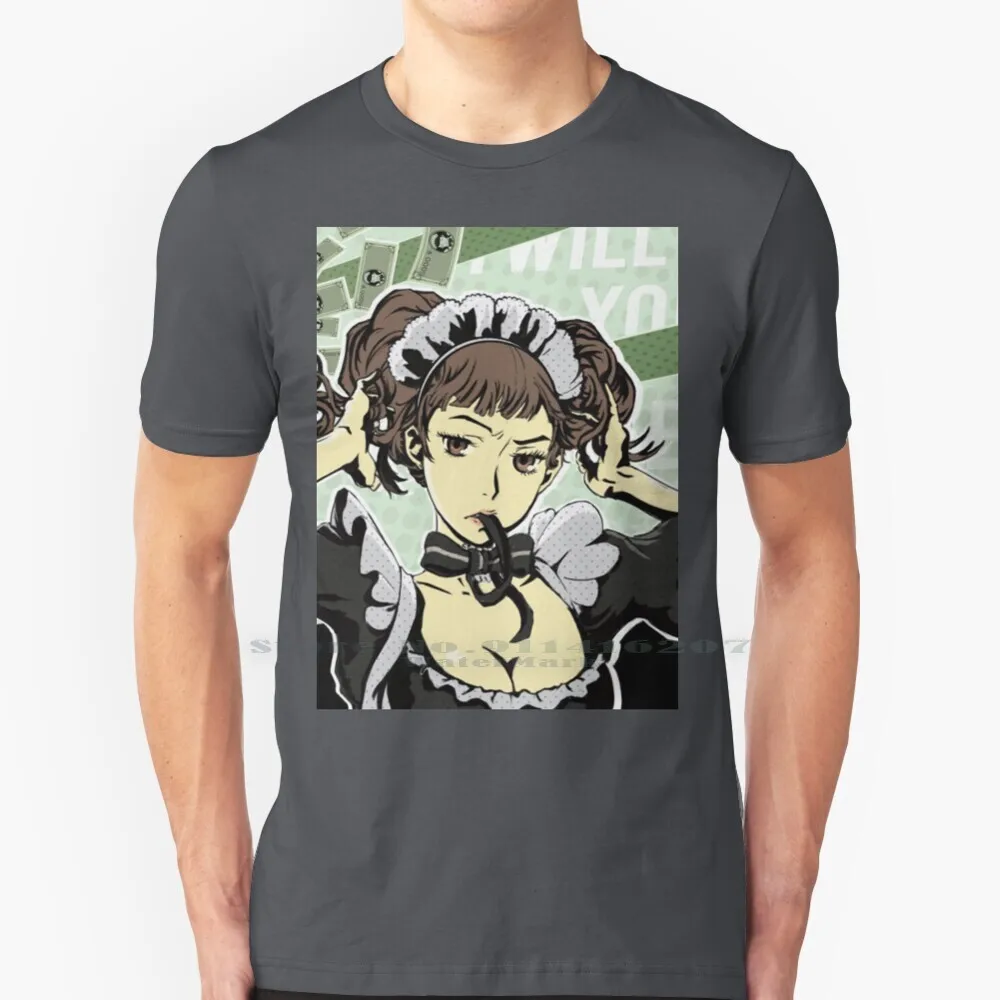 Persona Sadayo Kawakami T-Shirt Spalmabile 100% Puro Cotone Persona Persona 5 Persona 5 Royal Persona 5 Dancing In Starlight Ren