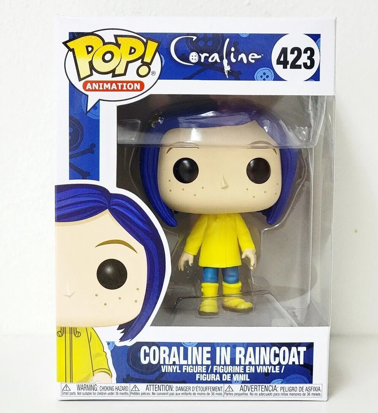 Funko Pop Coraline In Impermeabile 423 # Nuovi Arrivi Nel 2024 Action Figure Toys Collection Bambole Regali