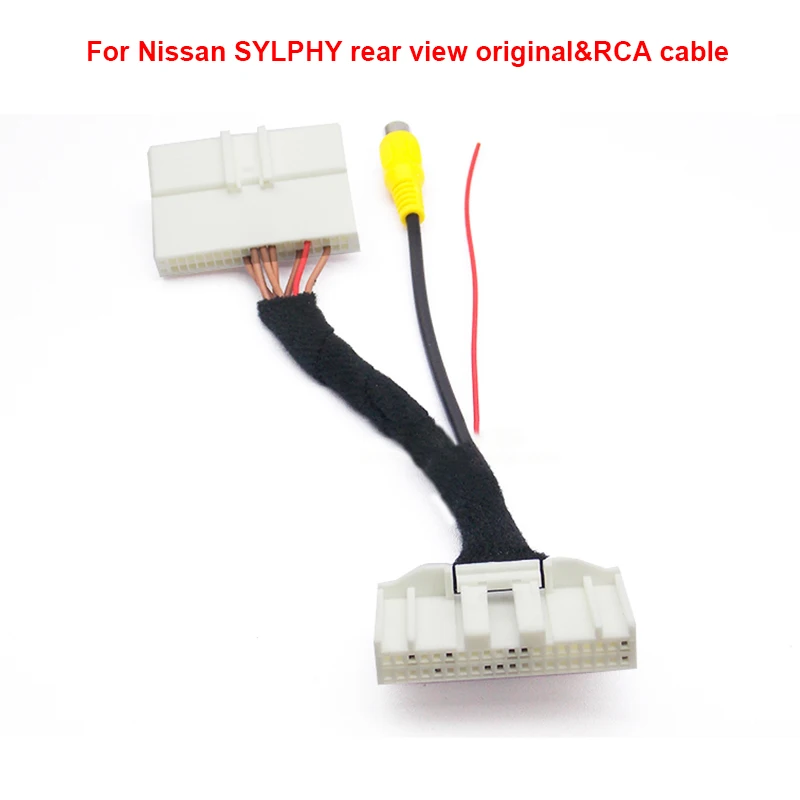 Adattatore Di Collegamento Per Telecamera Per Cavo Di Conversione Video Rca Per Telecamera Posteriore Per Nissan Sylphy 2019 2020