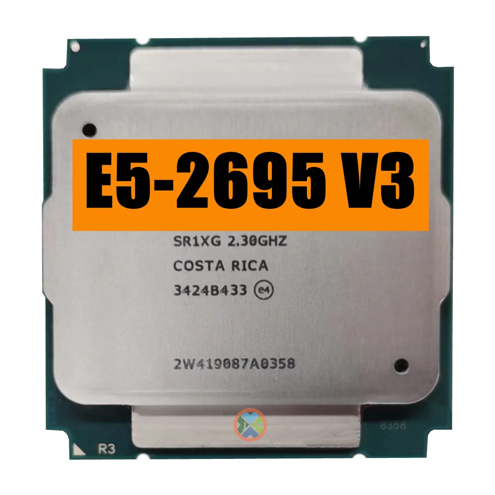 E5 2695 V3 Xeon E5-2695V3 2.3Ghz 35M 14Core 22Nm E5-2695 V3 120W Processore E5 2695 V3