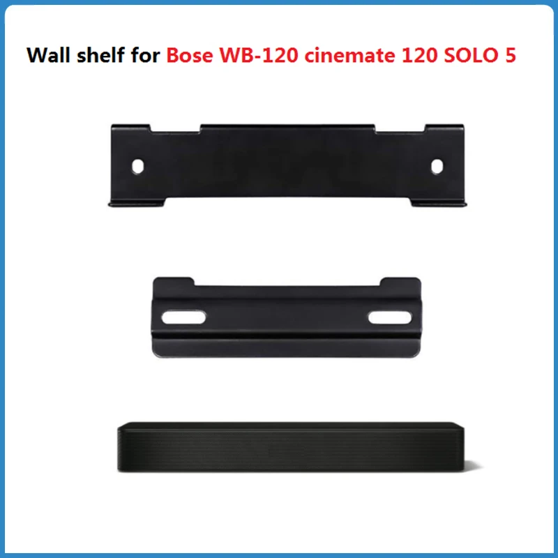 Soundbar Supporto Da Parete Supporto In Metallo Per Bose Wb-120 Cinema 120 Solo 5 Staffa Per Altoparlanti Audio Soundbar Accessori Staffa