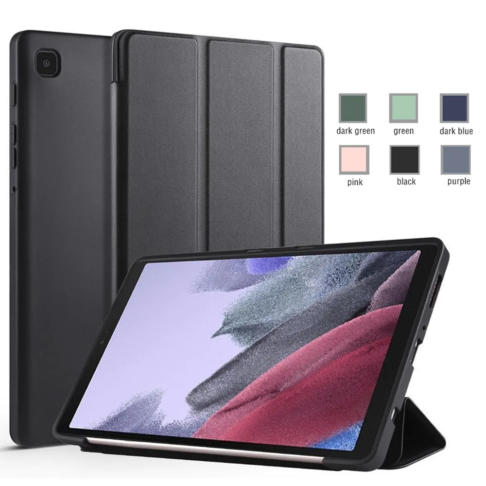 Funda Per Tablet Samsung Galaxy Tab A7 A8 S7 S8 S9 A9 11 A7Lite 8.7 S6 Lite 2022 Custodia In Silicone A Tre Ante Per Tablette Samsung 2023