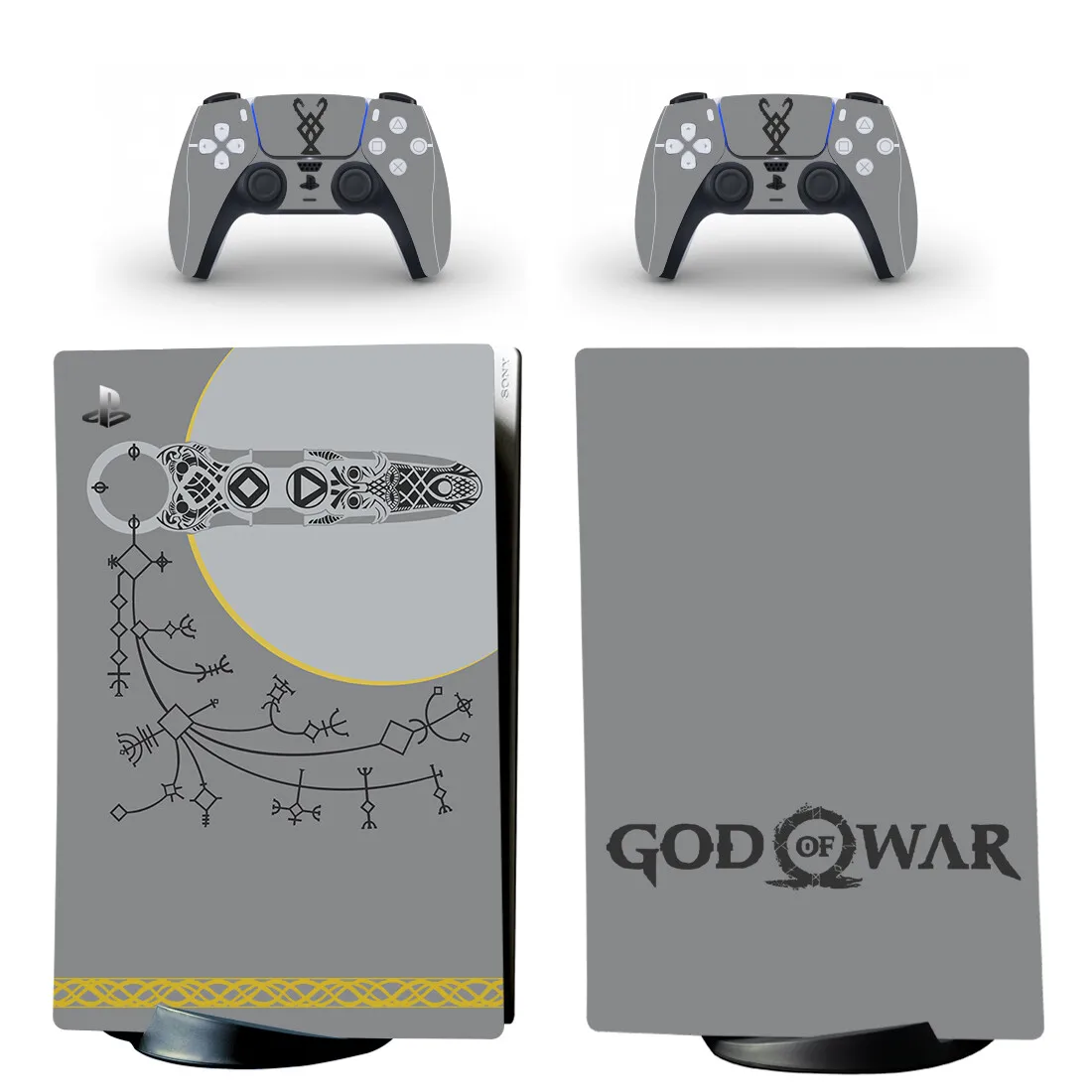 God Of War Ps5 Digital Edition Skin Sticker Decal Cover Per Playstation 5 Console E Controller Ps5 Skin Sticker