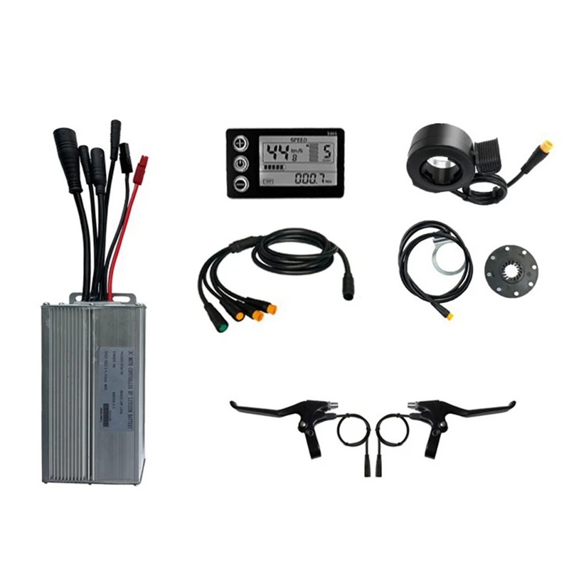 Controller E-Bike 36V 48V 1000W Controller E-Bike Con Display S866 Display E-Bike Light