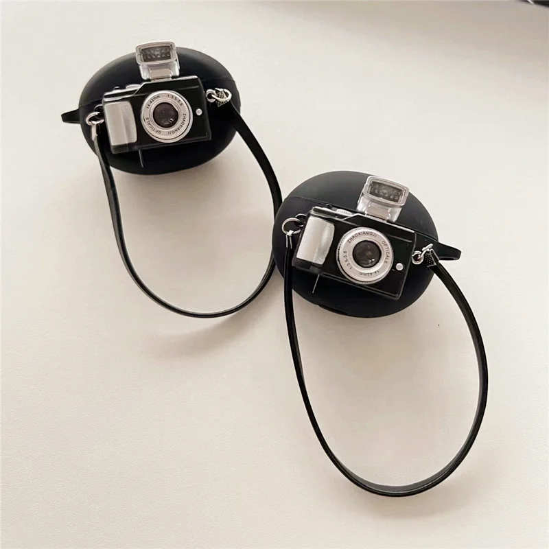 Per Bose Quietcomfort Earbuds Ii Case Cartoon Camera Pattern Silicone Protect Cover Per Auricolari Per Bose Earbuds 2 Case Funda