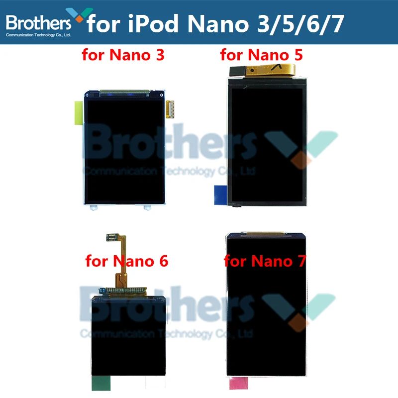 Schermo Per Ipod Nano 7 Nano 6 Display Lcd Per Nano 5 Nano 3 Schermo Lcd Per Ipod Nano 7 Solo Lcd Test Di Sostituzione Del Telefono Originale