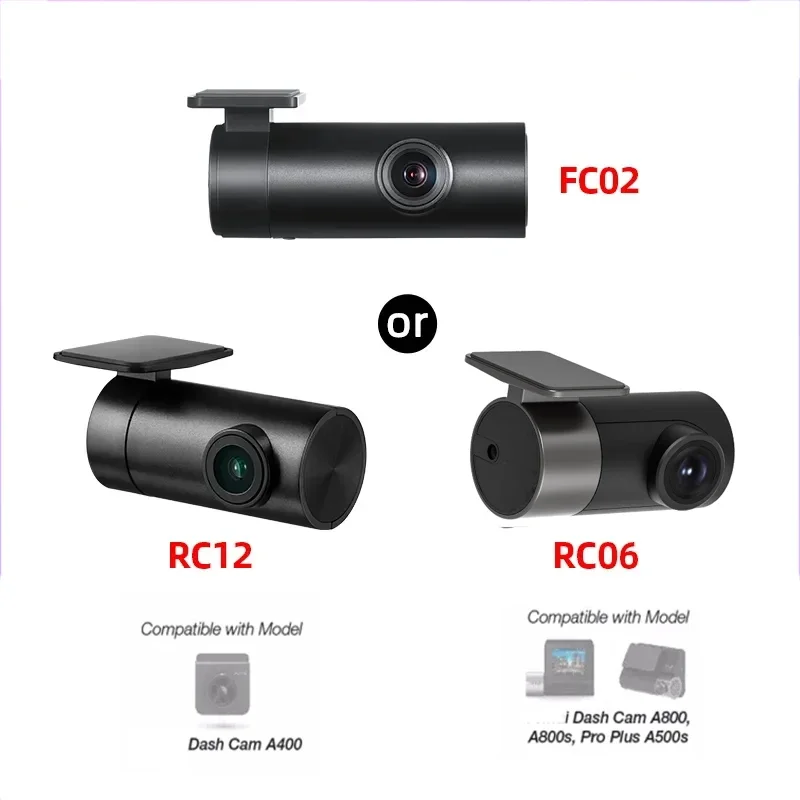 Per 70Mai Dash Cam Posteriore Rc12 Per 4K A810,Rc06 Per 4K A800S A500S Per 70Mai Interior Cam Fc02 Per A800S A500S A400