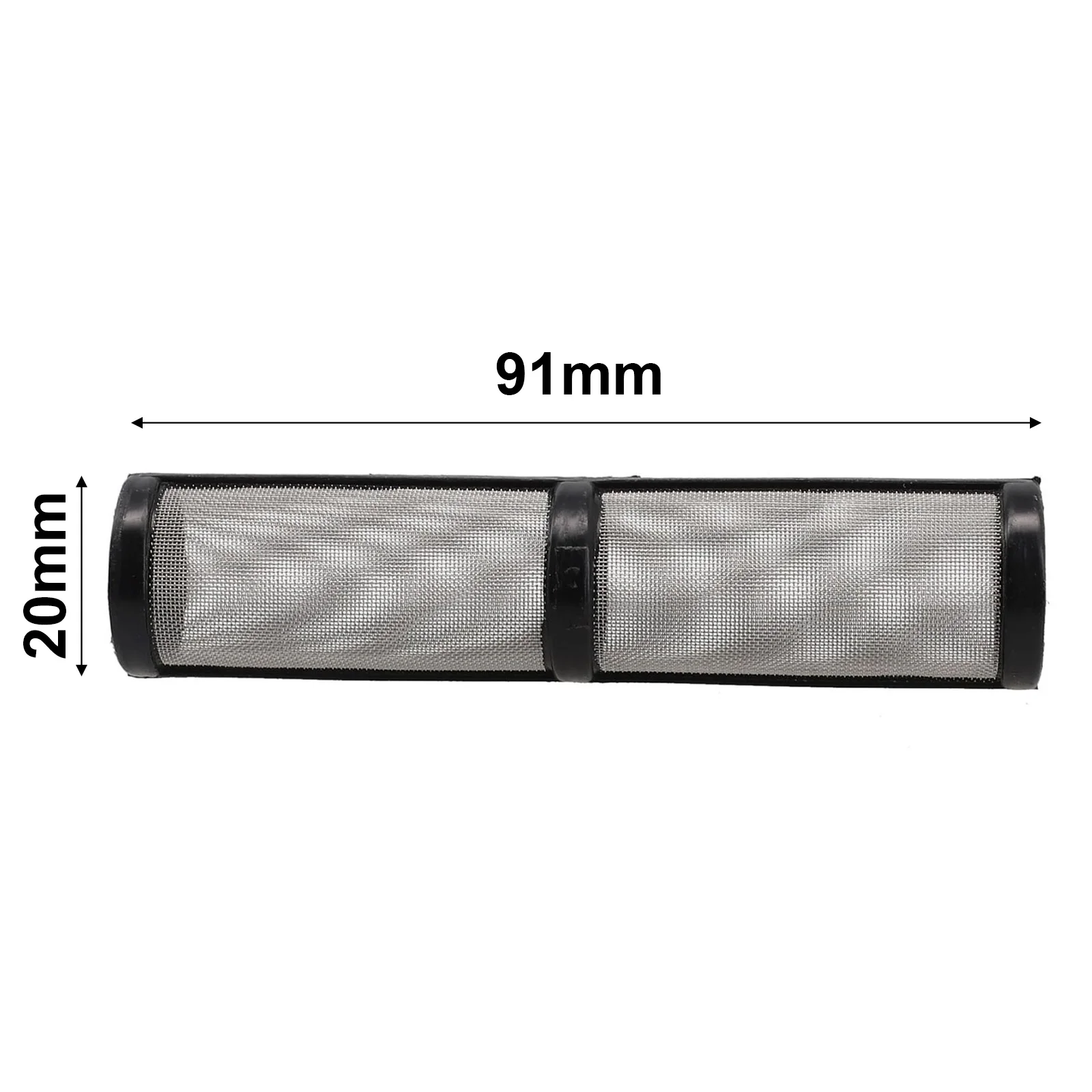 Filtro Corpo Pompa Rivestimento Acciaio Inossidabile 2 Pezzi 495 Filtro Per G390 Mesh Airless Paint Sprayer Black Power Tools