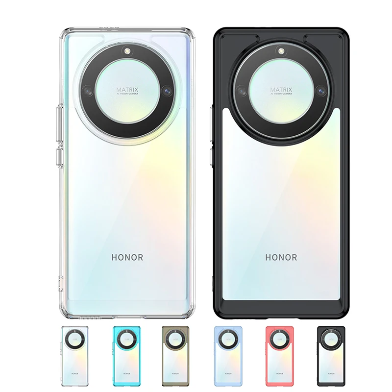 Per Honor Magic 5 Lite 5G Custodia Cover Huawei Honor Magic 5 Lite 5G Colore Trasparente Clear Fundas Honor Magic 4 5 Lite X9A 5G