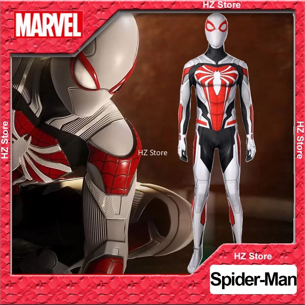 Marvel Spider-Man Ps5 Gioco Aderente Coswear Zentai Tuta Halloween Cosplay Body J21001Ea