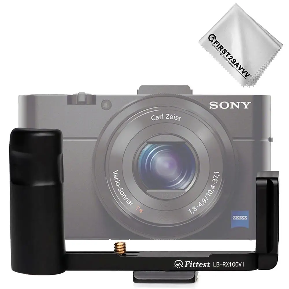 Rilascio Rapido L Piatto Di Supporto Della Staffa Hand Grip Per Sony Cyber-Shot Dsc Rx100 Vii Rx100 Vi Rx100 V Rx100 Iv Rx100 Iii Rx100 Ii