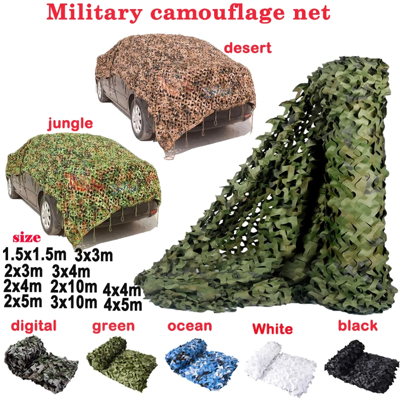 Militare Camouflage Net Gazebo Camouflage Net Shade Net Decorazione Del Giardino Net Green Jungle Camouflage White Camouflage Beige 2 X3