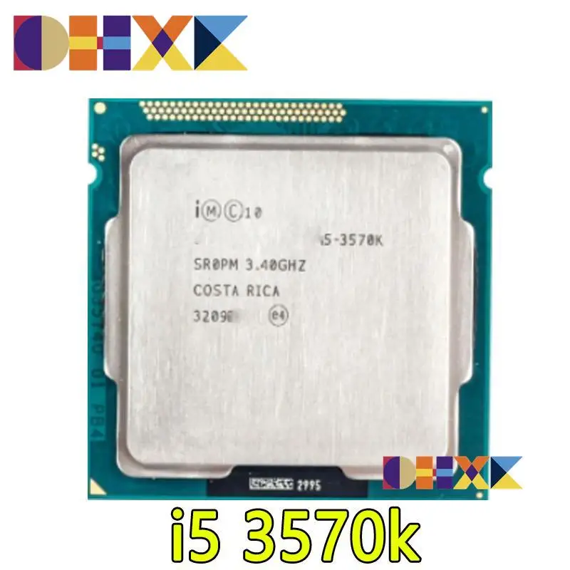 Per Processador De Cpu Usado Intel Core I5 3570K 3.4Ghz 6Mb 5.0Gt/S Sr0Pm Lga 1155