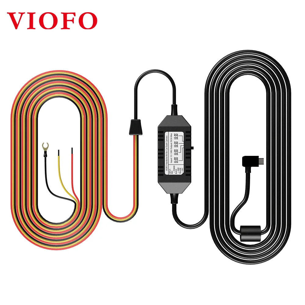 Viofo A129 A119 V3 Car Camera 3 Wire Acc Hardwire Kit Cavo Hk3 Per Modalità Di Parcheggio Opzionale Mini/Micro2/Atc/Ats Fusibile Tap
