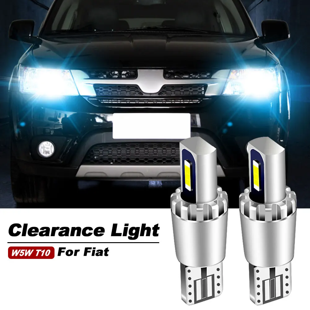 2Pcs W5W T10 Canbus Ha Condotto La Luce Di Parcheggio Per Fiat Bravo Croma Ducato Belgio Freemont Grande Punto Idea Palio Panda Sedici Ece