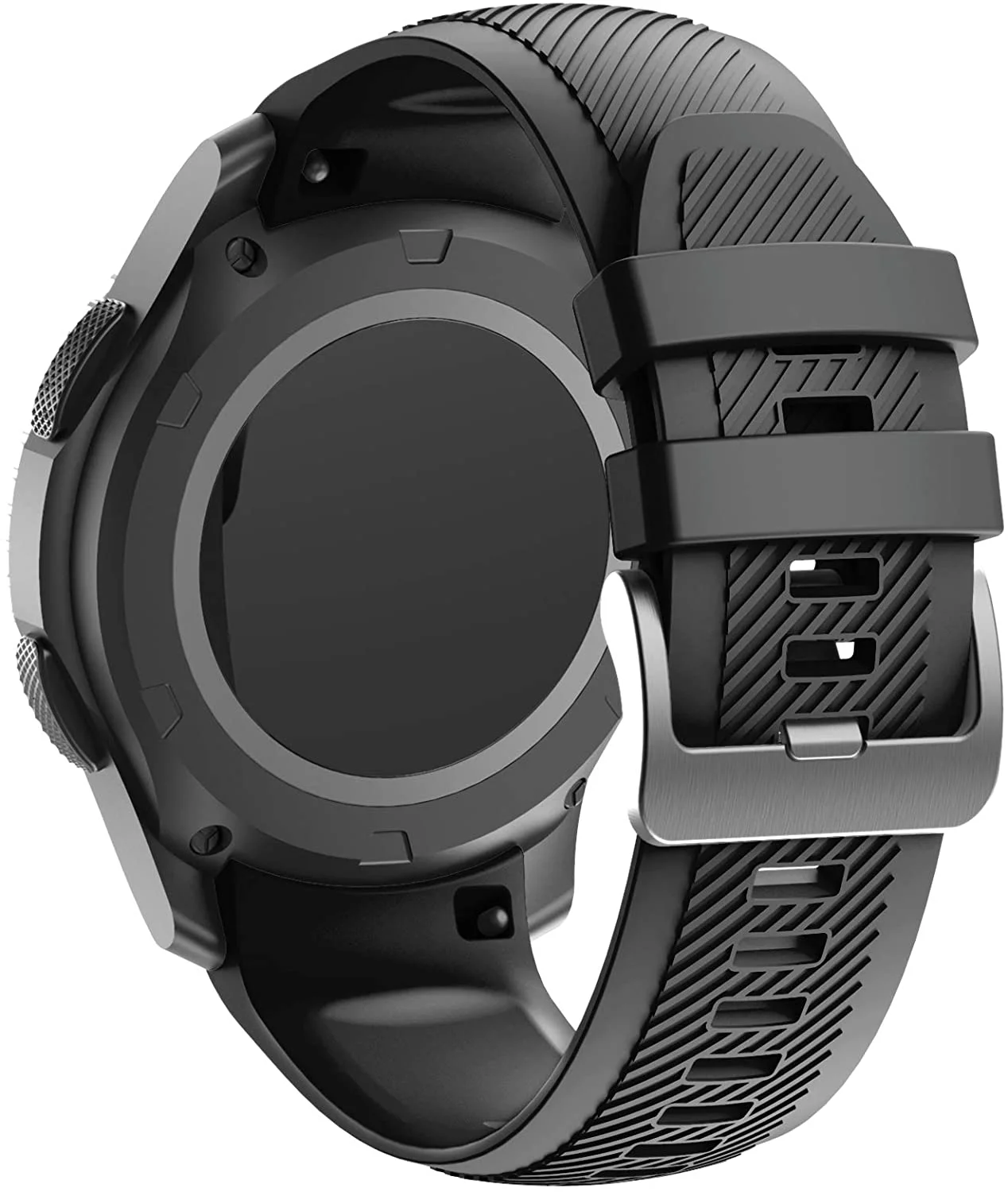 Cinturino Da 22Mm Di Larghezza Per Samsung Gear S3 Frontier/Classic/Galaxy Watch 46Mm/Huawei Watch Gt 46Mm/Ticwatch Pro/S2/E2 Smartwatches