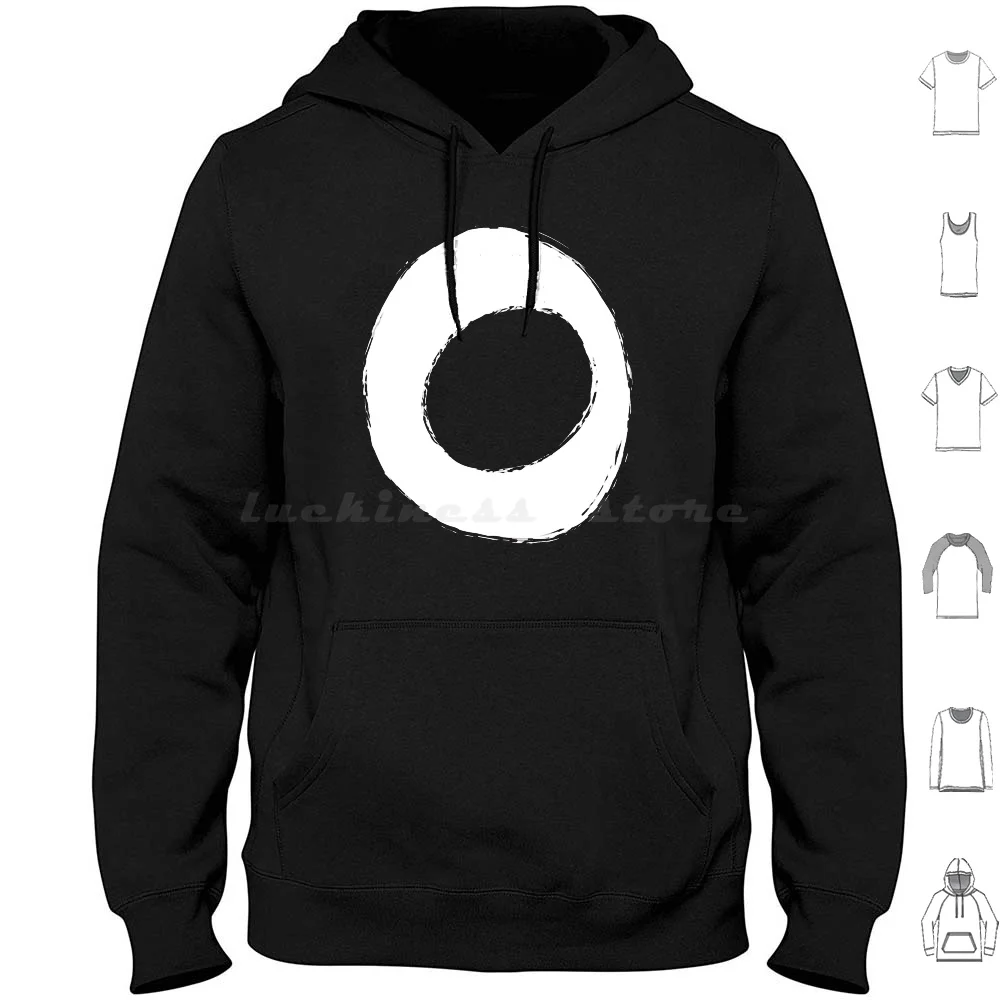 Rayman Circle ( Legends ) Essential T-Shirt Con Cappuccio In Cotone Manica Lunga Rayman Circle Legends Essential