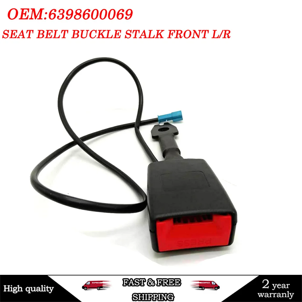 Muslimfor Mercedes-Benz Vito 639 Fibbia Della Cintura Di Sicurezza Stelo Anteriore L/R A 639 860 00 69 6398600069
