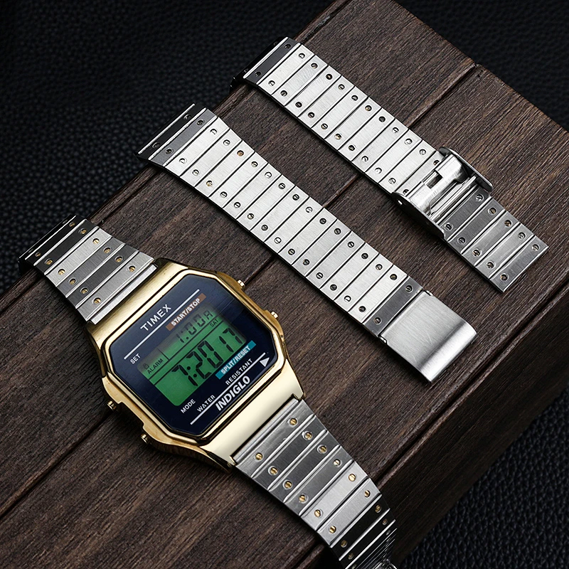 Per Casio A158 A159 A168 A169 Ae1200/1300 Aq-230 La-680 A168W/A158W Mrw200/Aeq-110 Cinturino In Acciaio Inossidabile Di Precisione
