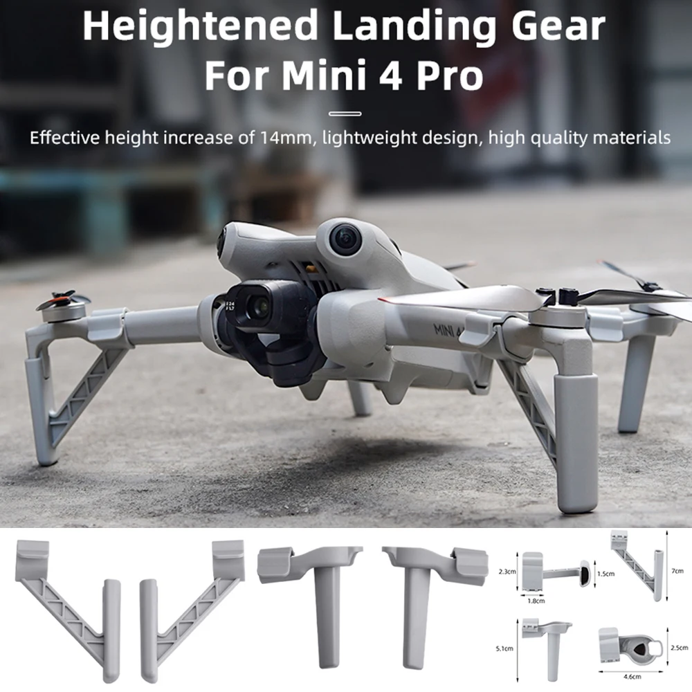 Per Dji Mini 4 Pro Booster Landing Gear Booster Landing Protector Per Dji Mini 4 Pro Accessori