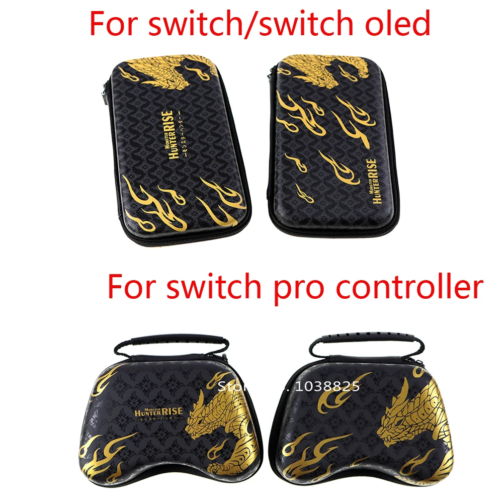 Per Nintendo Switch Oled Monster Hunter Rise Custodia Protettiva Custodia Da Viaggio Impermeabile Per Controller Switch Pro