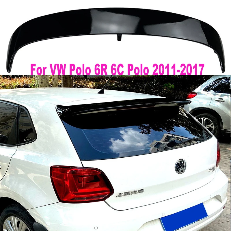 For Volkswagen Polo 6R 6C Polo 2011-2017 Wrc Tail Top Wing Spoiler Exterior Modification