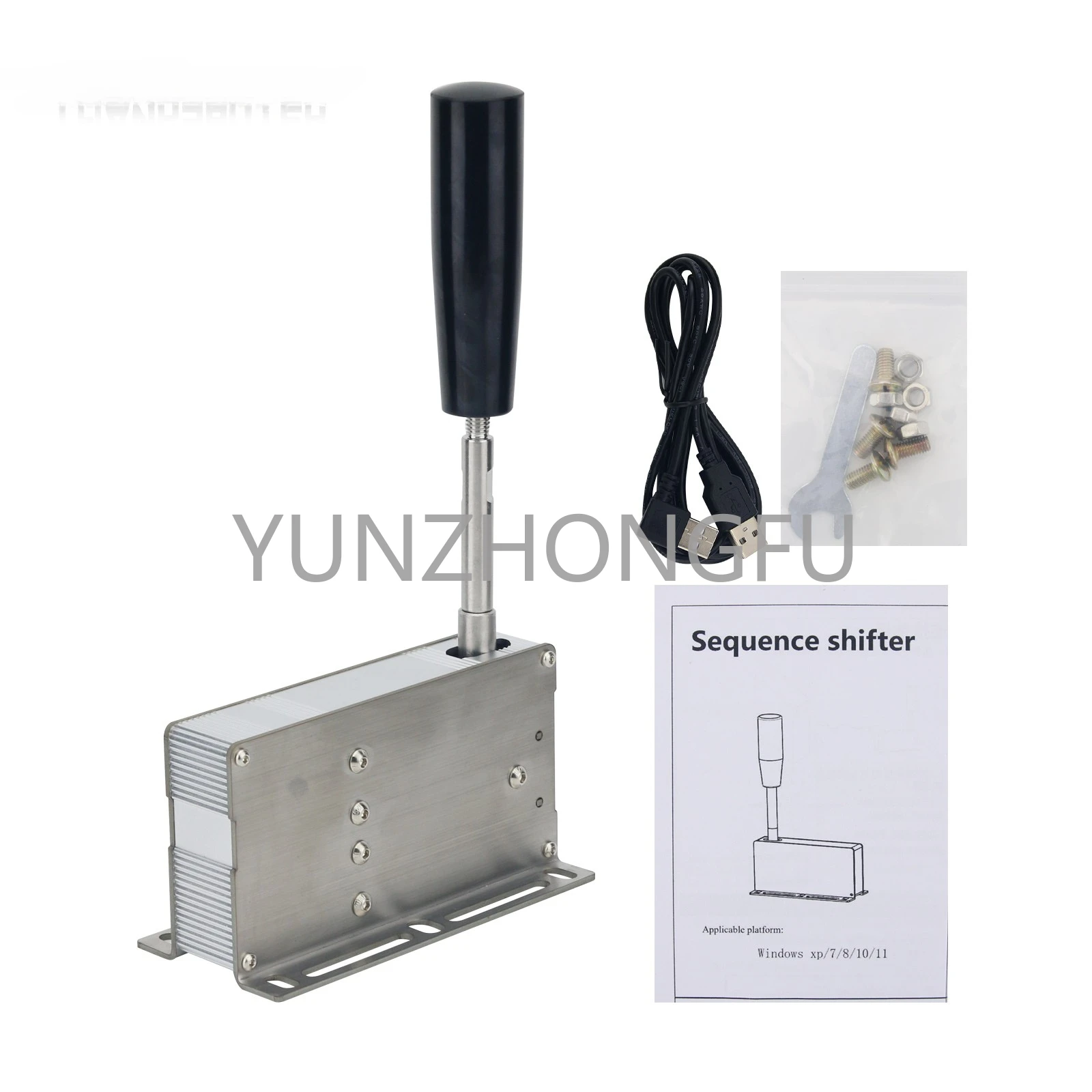 Usb Sequenziale Shifter Pc Gearshifter Freno A Mano Per Logitech G25 G27 G29 G920 Th8A Sim Ruota Da Corsa Per Dirt Wrc Assetto Corsa L