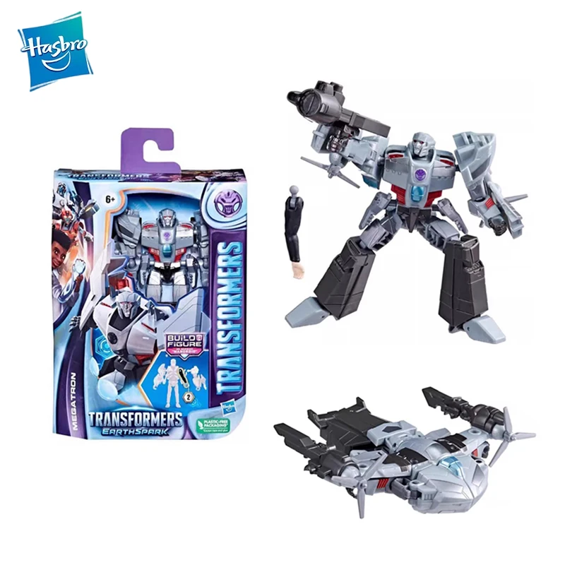 In Magazzino Trasformatori Originali 237 Earthspark Deluxe Megatron Anime Figure Action Figures Model Toys