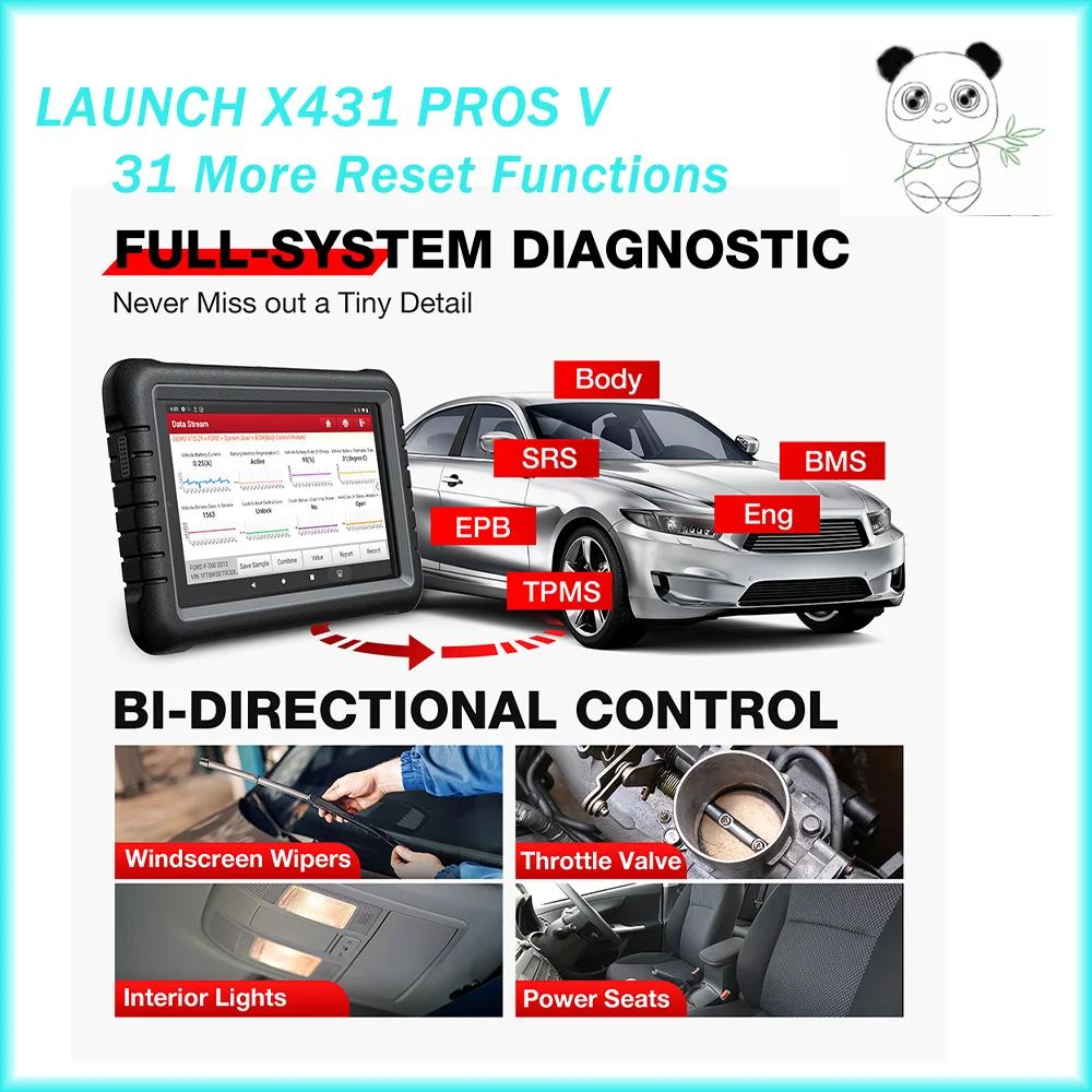 Avvia X431 Pro V Plus Obd2 Scanner Tutti I Sistemi Diagnosi Auto Automotive Tool Car Scan Autoscanner X-431 Pro V Launch X431 Immo