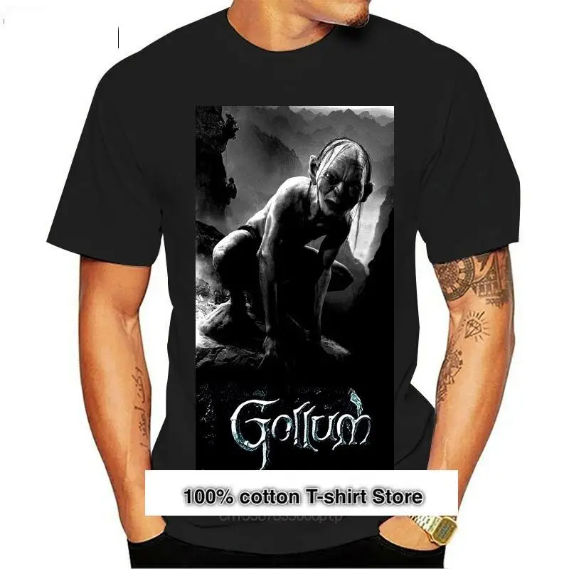 Camiseta De Algodon Para Hombre Y Mujer, Camisa Devitida De Moda De Gollum, Novedad, Verano
