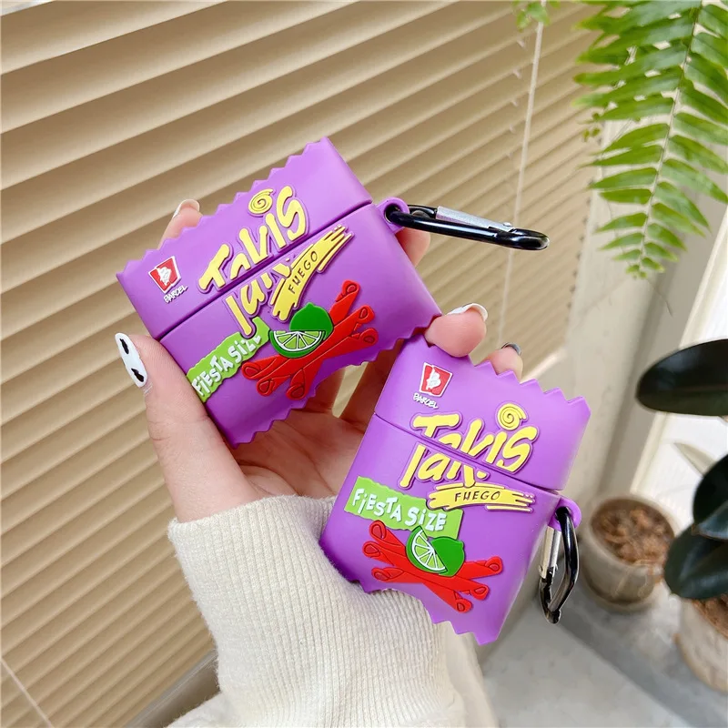 Per Airpods Pro 2 Case 2022, Custodia Per Patatine Takis Purple Con Portachiavi Per Custodia Airpods 3, Custodia In Silicone Per Custodia Airpods Pro