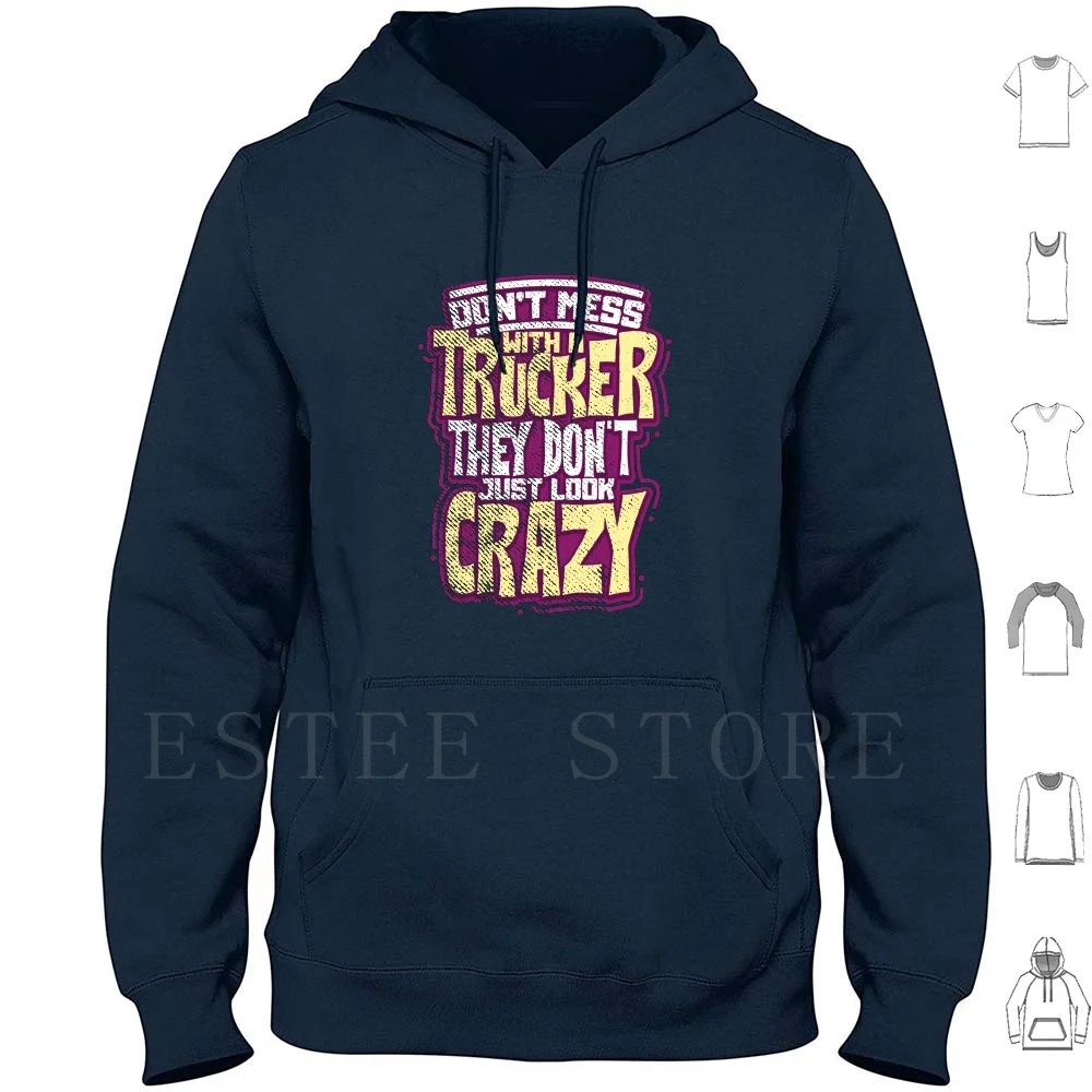 Trucker Hoodies Trucker Truck Truck Driver Idea