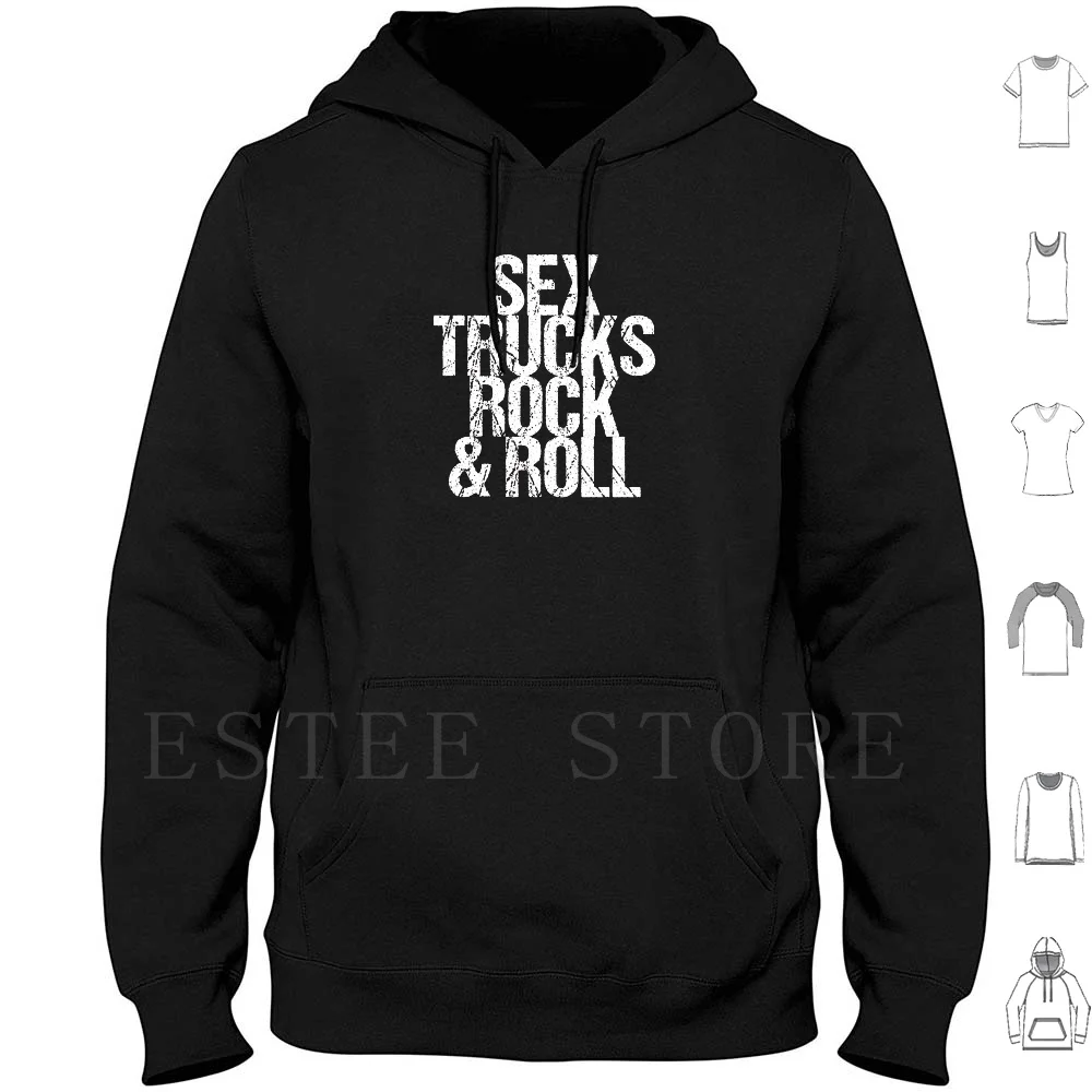 Sex Trucks Rock N Roll Sexy Truck Driver Gift Felpe Camion Driver Camion Camion Camion Camion Del Sesso Camion Sexy