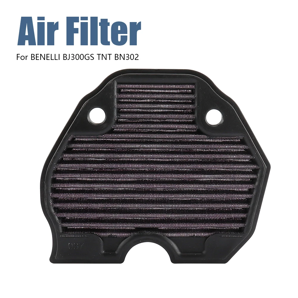 Filtro Aria Moto Per Benelli Bn302 Bn 302 2014-2019 16 Bn302S 2018-2019 Bn302R 2017-2019 Bn 302 S Bn 302 R 302 S 302R