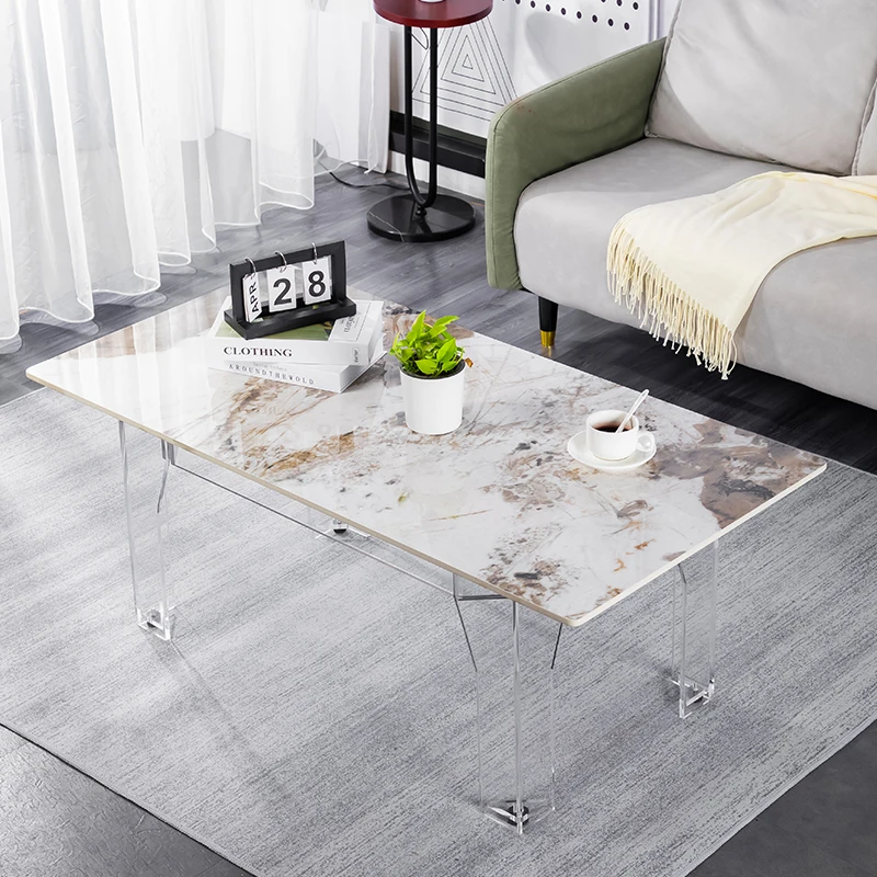 Nordic Bed Side Table Makeup Tea Modern Mesa Side Table Center Desk Dining Tavolini Da Salotto Living Room Furniture L