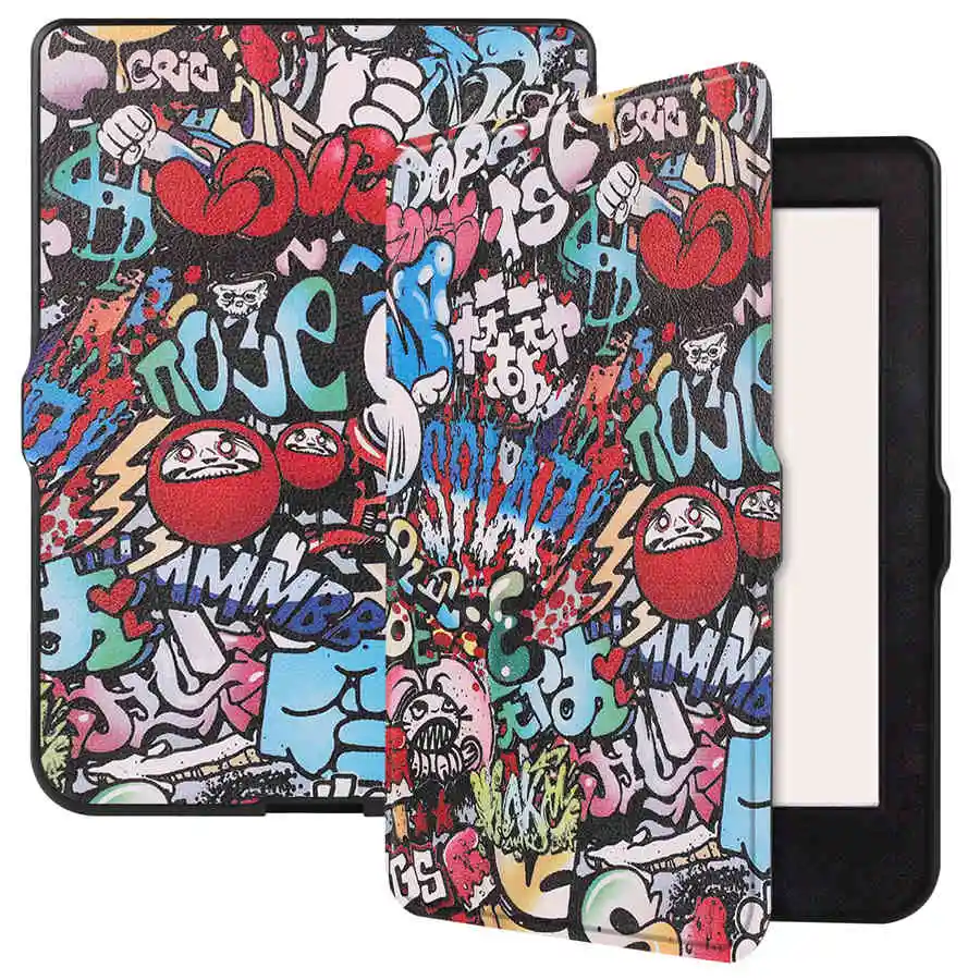 Per Kobo Nia N306 Ereader 2020 6 Pollici Cover Ereader Cover Protettiva Smart Stand Per Kobo Nia N306 Ereader 2020 Cover Print Case