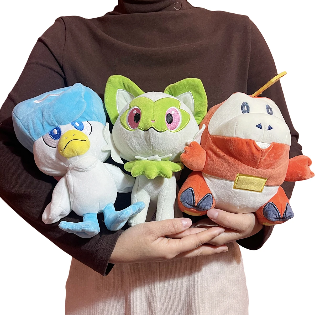 Nuovo Pokemon Scarlet E Viola Meowscarada Peluche Pokemon Giocattolo Sprrigato Quaxly Fuecoco Koraidon Miraidon Collezione Anime Bambola