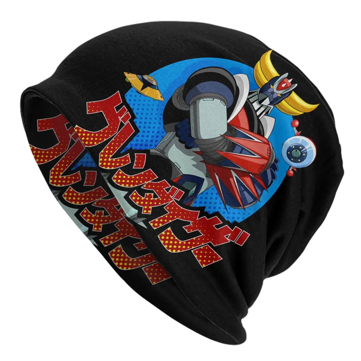 Berretti Classici Sottili Skullies Berretti Autunnali Primaverili Per Uomo Donna Ufo Robot Goldrake Berretti Da Sci Cappelli Con Cofano
