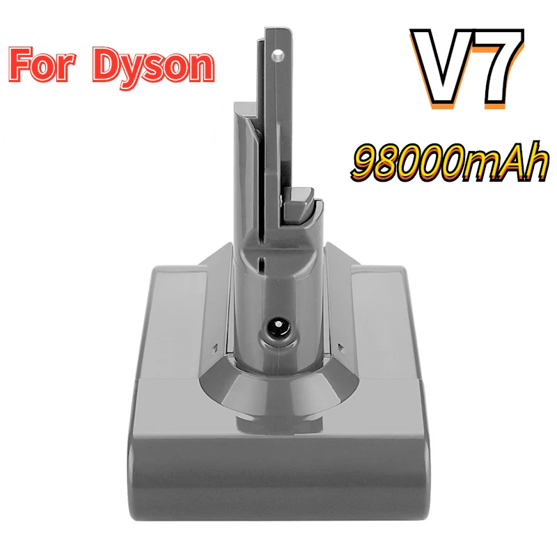 2022 Neue Dyson V7 Batterie 21,6 V 98000Mah Li-Lon Akku Fur Dyson V7 Batterie Tier Pro Staubsauger Ersatz