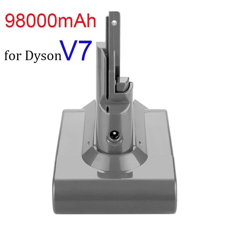 2023 Neue Dyson V7 Batterie 21,6 V 98000Mah Li-Lon Akku Fur Dyson V7 Batterie Tier Pro Staubsauger Ersatz