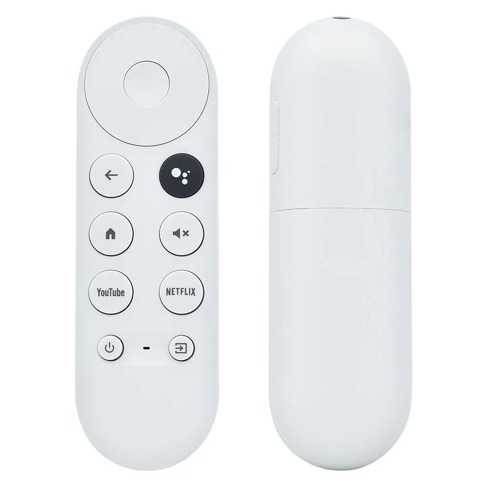 Nuovo Telecomando Vocale Bluetooth/Custodia Cover Google Tv Chromecast Per Google Chromecast 4K Snow G9N9N 2020