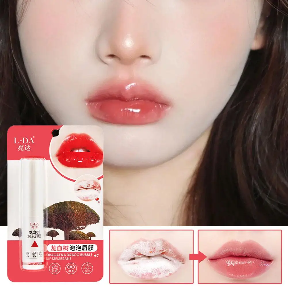 Dracaena Draco Bubble Lip Mask Idratare La Pelle Rimuovere La Pelle Dissolvenza Cura Lip Lip Artefatto Vendita Morta Linee Calde V5D2