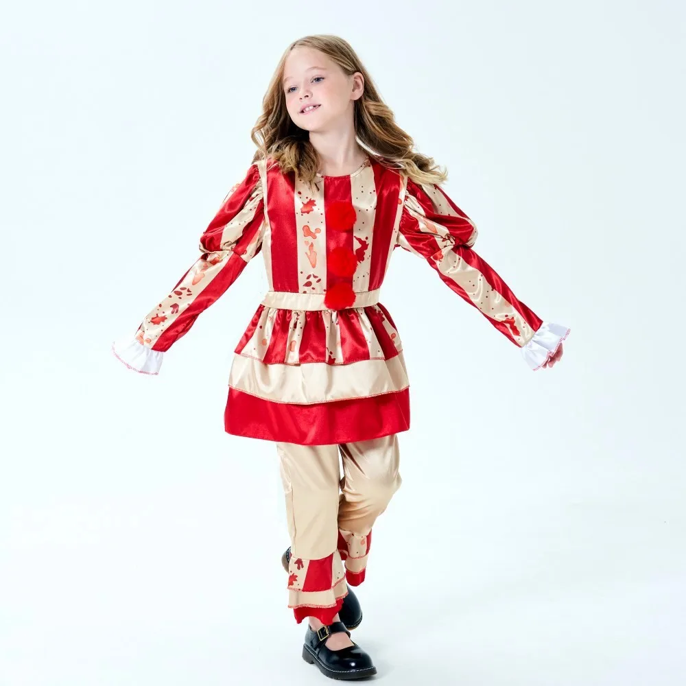 2023 Nuovo Costume Di Halloween Clown Soul Cos Penny Wise Cosplay Game Play Costume Workshop