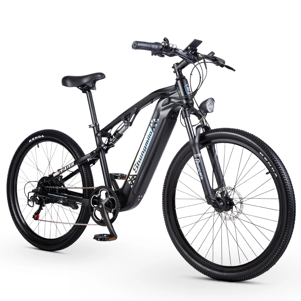 Shengmilo Città Ebike 1000W Bafang E-Bike 27.5 Pollici Bicicletta Elettrica S26 Electric Bike Bici Elettrica Adulto Elettrica E-Mountain Bike Ruote Fa