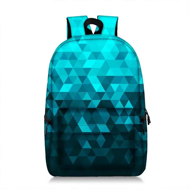 Zainetto Serie Motivo Geometrico Per Studenti Delle Scuole Medie Zaino Donna Fresca Completamente Stampato Mochila Escolar Bolsos Rugzak